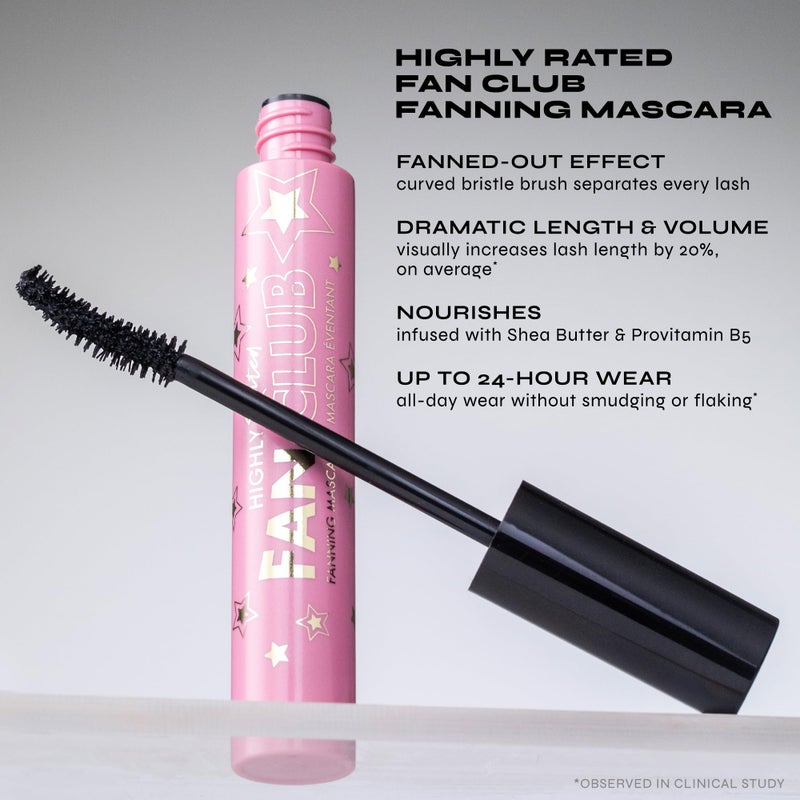 Milani Highly Rated Fan Club Fanning Mascara – Dramatic Length, Volume & Lift – Up to 24HR Wear, Brown - Image 3